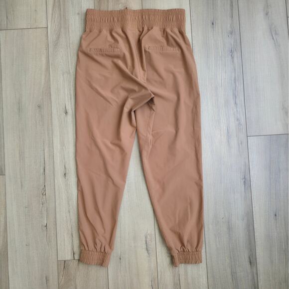 Albion Fit Jetsetter Jogger Brown Activewear Pants Women Sz M Petite - Picture 2 of 10